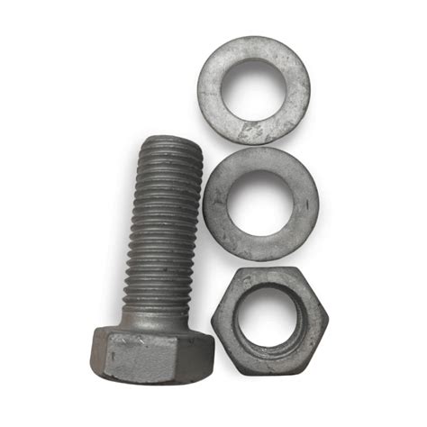 Bolts Nuts Hot Dipped Galvanised Grade 8 8 M20x65 65mm