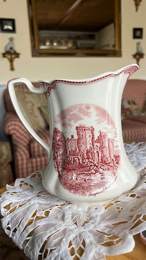 Ragland Castle English Country Pink Old Britain Castles - Etsy