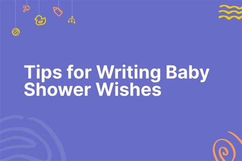 55 Baby Shower Wishes Tips And Examples For Cards Blissbies