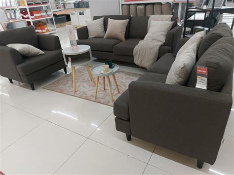 Sofa Set Selma Leona Cokelat Seat Perabotan Rumah Di Carousell