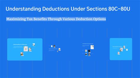 Understanding Deductions Under Sections 80c 80u By Gokula Nachiyar Bcom