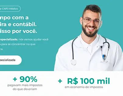 Landing Page Contabilidade Para M Dicos Pico