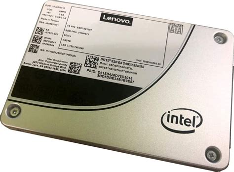 Lenovo Thinksystem Intel S Gb Mainstream Sata Gb Hot Swap Ssd Xb A Buy