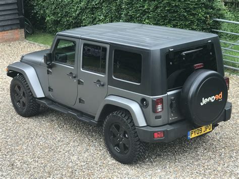 Jeep Wrangler Unlimited Wrapped In Anthracite Matt Grey GetJeeped