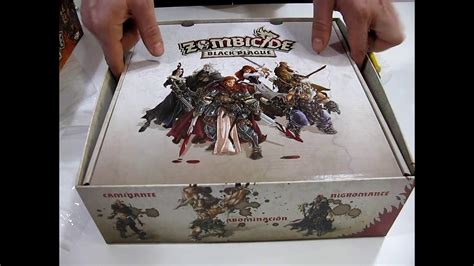 Unboxing Zombicide Black Plague Wulfsburg YouTube