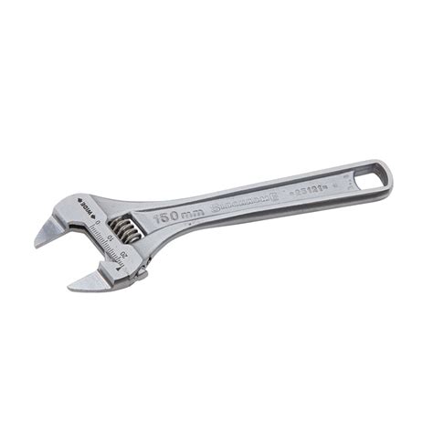 Adjustable Wrench Premium Chrome Slim Jaw Mm Sidchrome Tools