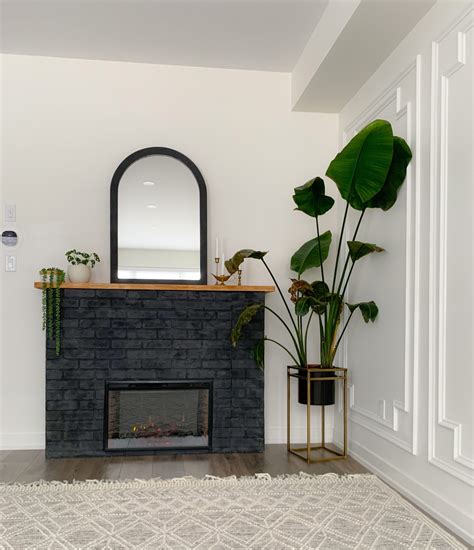 DIY Electric Fireplace Framing for Beginners - Hana's Happy Home