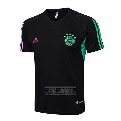 Camiseta De Futbol De Entrenamiento Bayern Munich 2023 2024 Negro