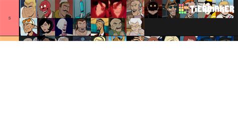 The Venture Bros. Characters Tier List (Community Rankings) - TierMaker