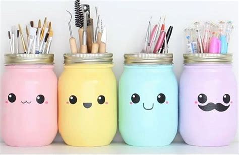 Leuke potjes | Diy crafts for teens, Bottle crafts, Jar crafts