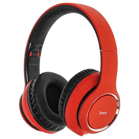 Купить Беспроводные/проводные наушники Hoco W28 Journey красный в ...