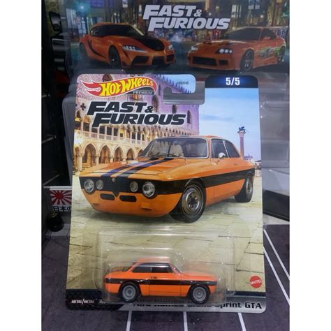 Hot Wheels Alfa Romeo Giulia Sprint Fast Furious Mix C Premium Shopee Malaysia