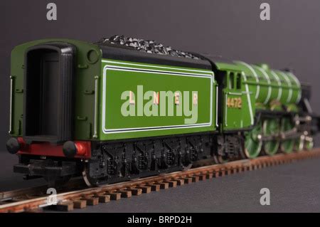 Gresley LNER Class A1 Flying Scotsman, Green livery, front view Stock ...