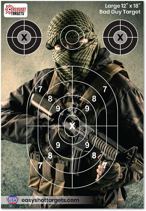 Free Printable Bad Guy Shooting Targets Download Free Printable Bad