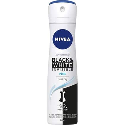 Nivea Deospray Invisible Black White Pure Ml