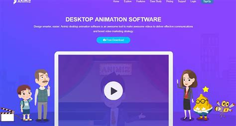 Top 10 Desktop Animation Software For Windows Free Download | Animiz ...