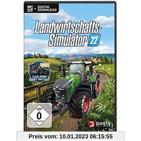 Landwirtschafts Simulator 22 Claas Xerion Saddle Trac Pack Pc De