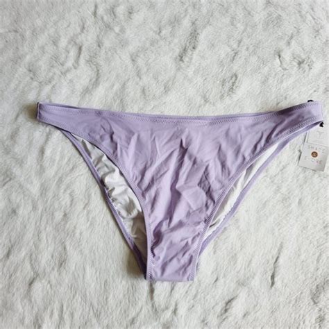 Shade Shore Swim Womens High Leg Extra Cheeky Bikini Bottom Bt6an