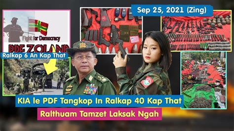 Sep 25 Zing KIA le PDF Ṭangkop In Ralkap 40 An Kap That Ih Ralthuam