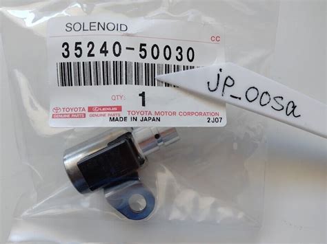 Toyota Lexus Genuine Automatic Transmission Control Solenoid