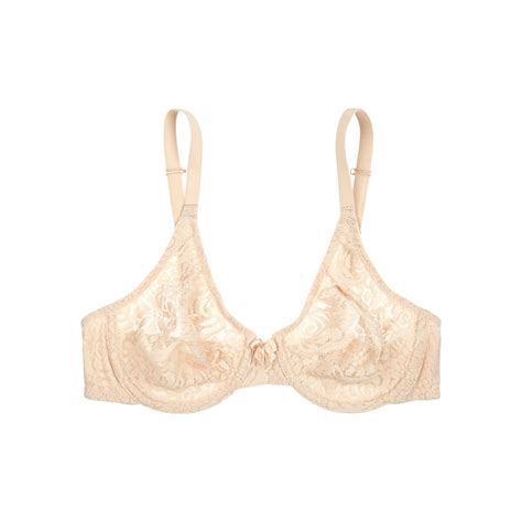 Wacoal Halo Lace Underwired Bra D Nude Editorialist