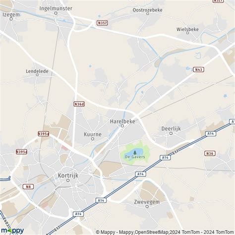 Plattegrond Harelbeke Kaart Van Harelbeke 8520 En Praktische Info