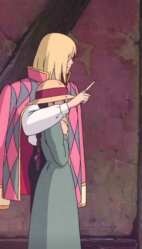 Pin by 𝑯𝒂𝒏𝒂花 on Ghibli 日本の漫画 Studio ghibli Howls moving castle