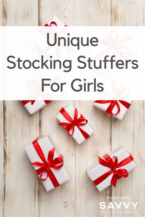 Unique Stocking Stuffers For Girls Everyday Savvy