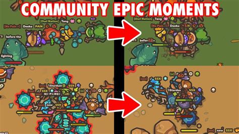 TAMING IO COMMUNITY EPIC MOMENTS YouTube