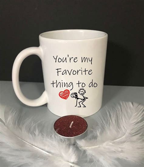 Youre My Favourite Thing To Do Mug Etsy