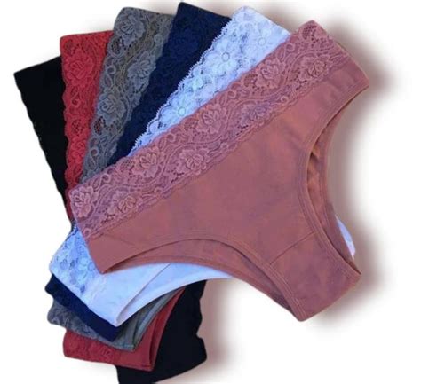 Kit Calcinhas Femininas Algod O E Renda Mylla Lingerie