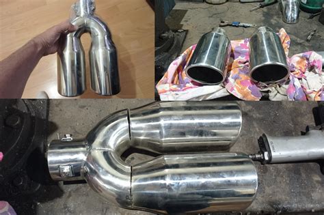 25.🆙 Доработка выхлопной системы — Установка раздвоенного выхлопа и OEM ...