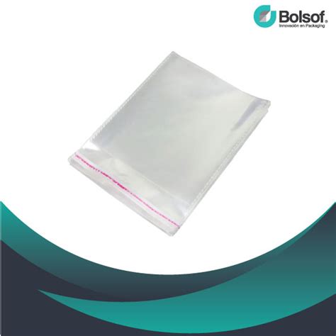 Bolsa Con Adhesivo Celofan Transparente