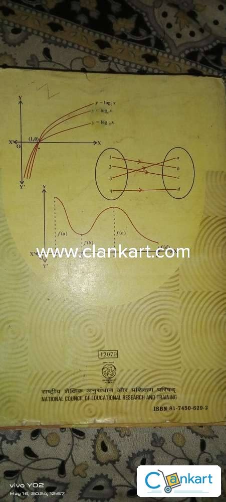 Buy Mathematics Textbook For Class 12 Part I 12079 Book In Excellent Condition At