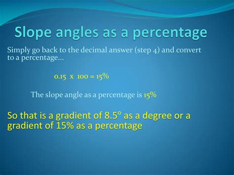 PPT - Calculation of slope angles PowerPoint Presentation, free ...