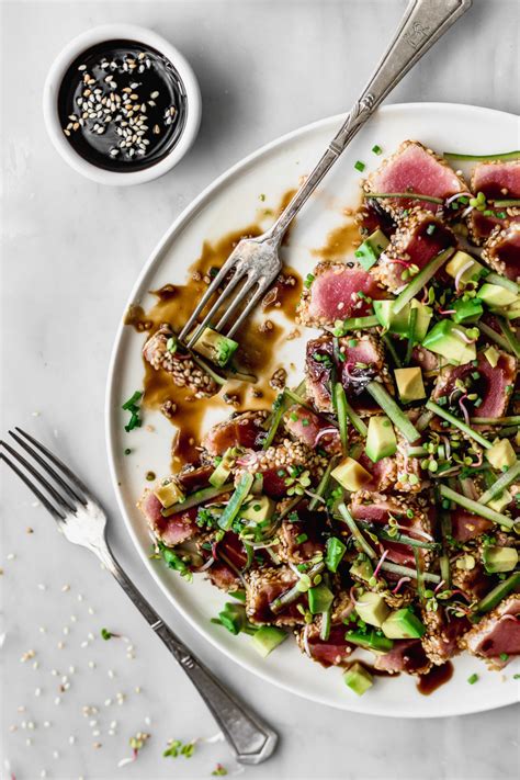 Sesame Crusted Tuna Tataki Cravings Journal