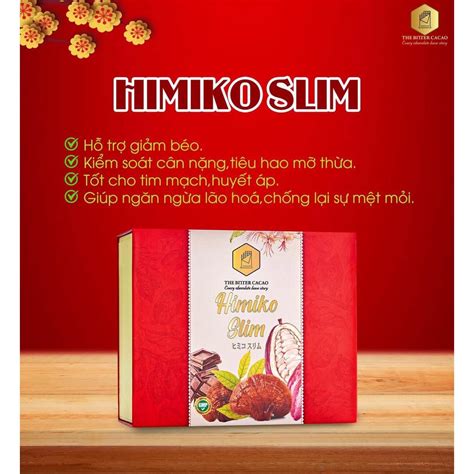 Giảm Cân Cacao Himiko Slim ( hộp 20 gói) | Shopee Việt Nam