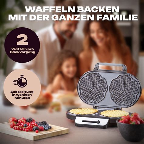 Clatronic Clatronic Waffelautomat WA 3745 edelstahl/schwarz
