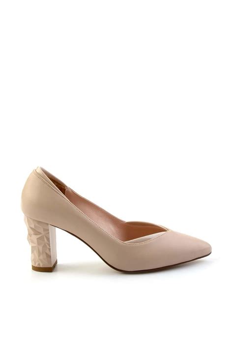 Nude Nude Kad N Klasik Topuklu Ayakkab K