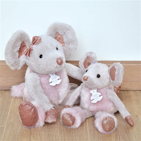 Мягкая игрушка Histoire d'Ours "Мышка", розовый купить в интернет ...
