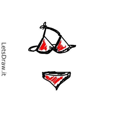 How To Draw Bikini Q8k4d4bnr Png LetsDrawIt
