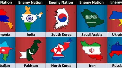 Maps Of Enemy Countries YouTube