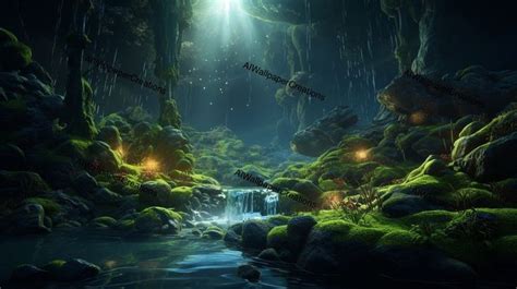 Epic Mystical Forest Computer/phone/tablet Wallpaper/background - Etsy | Mystical forest ...