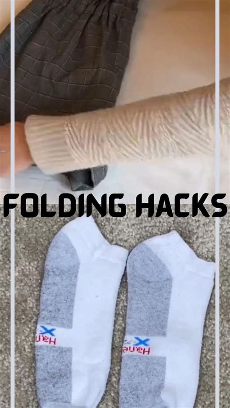 Organization Hacks - Folding Clothes - Closet Organization Hacks ...