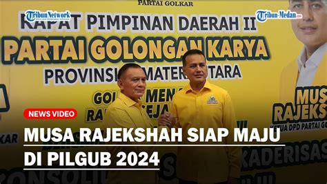 Musa Rajekshah Sebut Siap Maju Di Pilgub Di Hadapan Sekjen Dpp