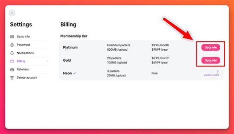 Upgrade or downgrade your Padlet account - Padlet Knowledge Base & Support