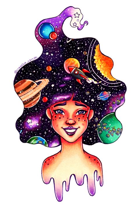 Space Hair by CreativeCarrah on DeviantArt