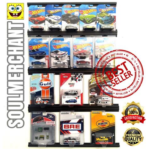 Jual RAK HOTWHEELS BLISTER REGULER RETRO PREMIUM HORIZONTAL PANJANG Cm HOT WHEELS MURAH
