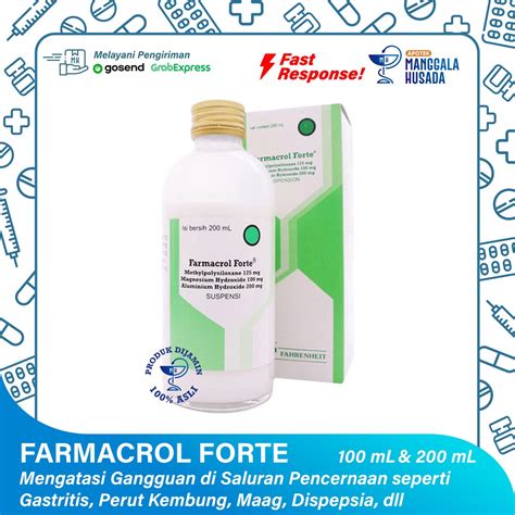 Jual FARMACROL FORTE SUSPENSI 100 ML 200 ML Shopee Indonesia