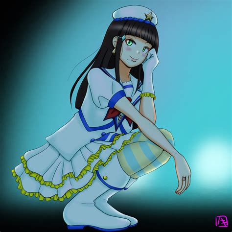 Xbooru 1girl Artist Name Artist Request Black Hair Female Focus High Res Kurosawa Dia Long